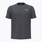 Men's training T-shirt Under Armour Tech Textured castlerock/white