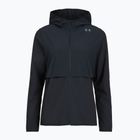 Women's running jacket Under Armour Velociti Pro Storm black/black/metallic silver
