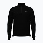 Men's running sweatshirt Under Armour Velociti 1/4 Zip black/black/metallic silver