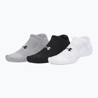 Men's socks Under Armour Performance Cotton NS 3 pack white/steel/steel