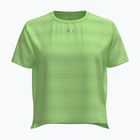 Women's running top Under Armour Velociti lumos lime/white