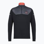 Men's sweatshirt Under Armour Tech Utility 1/4 Zip black/venom red