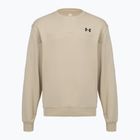 Men's sweatshirt Under Armour Rival LW Crew city khaki/black
