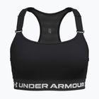 Training bra Under Armour HeatGear High ultimate black/white