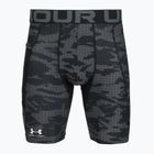 Men's training shorts Under Armour HG Printed Long Short black/castlerock/white