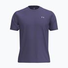 Men's training T-shirt Under Armour Tech Taping purple luxe/pink dawn