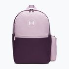 Urban backpack Under Armour Essential Printed Backpack mauve pink/purple echo/white