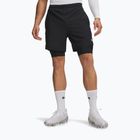 Men's training shorts Under Armour Vanish Woven 2.0 2IN1 Shorts black/white