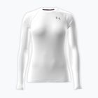 Women's training longsleeve Under Armour HG Authentics Comp LS white/halo gray