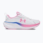 Women's running shoes Under Armour Assert 11 white/pink frenzy/pink frenzy