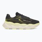 Men's running shoes Under Armour Halo Runner 2 Ultimate Black/Sonic Yellow/Metallic Silver