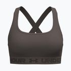 Training bra Under Armour Crossback Mid peppercorn/kona brown
