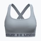 Training bra Under Armour Crossback Mid blue fog/downpour gray