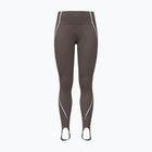 Women's training leggings Under Armour Meridian Contour Stirrup Leggings peppercorn/white/peppercorn