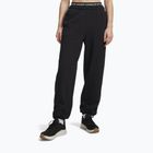 Women's trousers Under Armour Icon Fleece Gym Pant ultimate black/white
