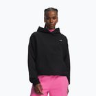 Women's sweatshirt Under Armour Icon Fleece Hoodie ultimate black/white