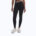 Women's training leggings Under Armour Motion Sport Tape Leggings ultimate black/castlerock/white