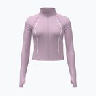 Women's training sweatshirt Under Armour Meridian Contour Full Zip mauve pink/white/mauve pink