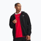 Men's sweatshirt Under Armour Rival Fleece Full Zip ultimate black/white