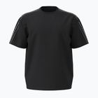 Men's T-shirt Under Armour Icon HWT Tee Taped SS ultimate black/white