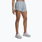 Women's running shorts Under Armour Fly By 3" Shorts blue fog/blue fog/reflective