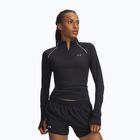 Women's running sweatshirt Under Armour Velociti Half Zip ultimate black/reflective