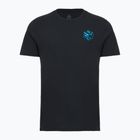 Men's running shirt Under Armour Velociti Run Brain black/team royal