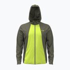Men's training jacket Under Armour Tech Utility Woven Jacket marine od green/green citrine/green citrine