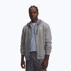 Men's sweatshirt Under Armour Rival Fleece Full Zip castlerock light heather/black
