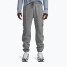 Men's trousers Under Armour Rival Fleece Cargo castlerock light heather/white
