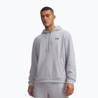 Men's sweatshirt Under Armour Flex Fleece Hoodie mod gray/black
