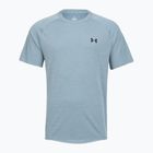 Men's training shirt Under Armour Tech Textured blue wind/black