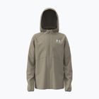 Men's training jacket Under Armour Vibe Woven Windbreaker Jacket city khaki/white