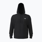 Men's sweatshirt Under Armour Flex Fleece Hoodie ultimate black/white