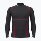 Men's training longsleeve Under Armour Coldgear Elite Comp Mock ultimate black/red/reflective