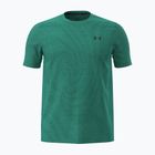 Men's training shirt Under Armour Vanish Seamless Novelty SS Geode Green/Ultimate Black