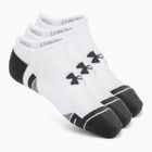 Socks Under Armour Perf Tech NS 3 pack white/white/jet gray