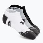 Socks Under Armour Perf Tech NS 3 pack mod gray/white/jet gray