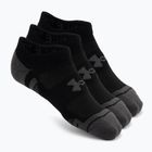 Socks Under Armour Perf Tech NS 3 pack ultimate black/ultimate black/jet gray