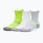 Socks Under Armour Velociti Run Cushion 3 Pack blue fog/white/reflective