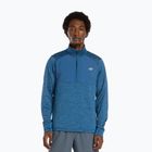 Men's running longsleeve New Balance Athletics Heat Grid 1/2 Zip dark shoreline