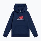 Children's sweatshirt New Balance BB Stacked Logo Hoodie nb navy