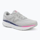Women's running shoes New Balance Fresh Foam Evoz V4 grey matter/pink heat/blue oyster