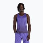 Men's running top New Balance Viz-Tech Singlet electric purple
