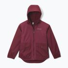 Children's rain jacket Columbia Rainy Trails II Fleece rich wine
