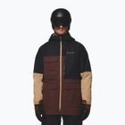 Men's snowboard jacket Columbia Coreshot tobacco/black/canoe