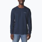 Men's sweatshirt Columbia Explorers Canyon collegiate navy branded blanket
