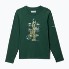 Children's trekking longsleeve Columbia Dobson Pass Graphic Tee rain forest/hike on