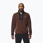 Men's sweatshirt Columbia Sequoia Grove Half Zip Fleece tobacco/black