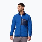 Men's fleece sweatshirt Columbia Fast Trek Overlay Full Zip mt blue/coll navy